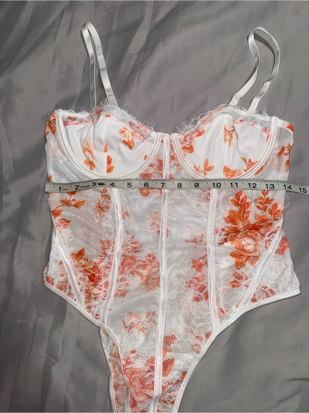 New without Tags | Large Shein flower bodysuit